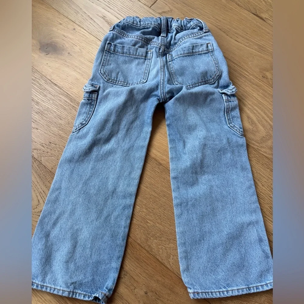 Old navy 5t baggy wide leg jeans girls
